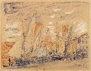 Paul Signac Port painting